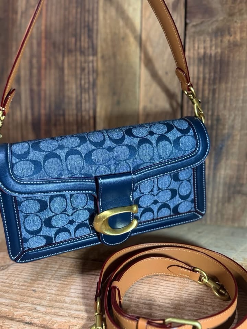 Coach Tabby Shoulder Bag - Chambray 💙✨👜